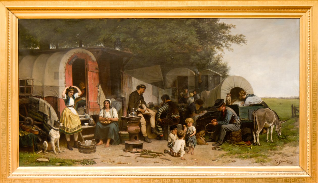Cirkusoví hosté od Hendrik Jacobus Scholten