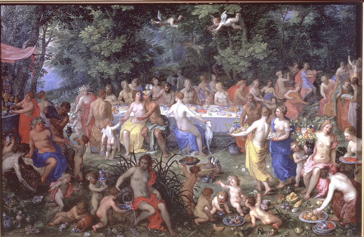 Svátek bohů od Hendrik van the Elder Balen