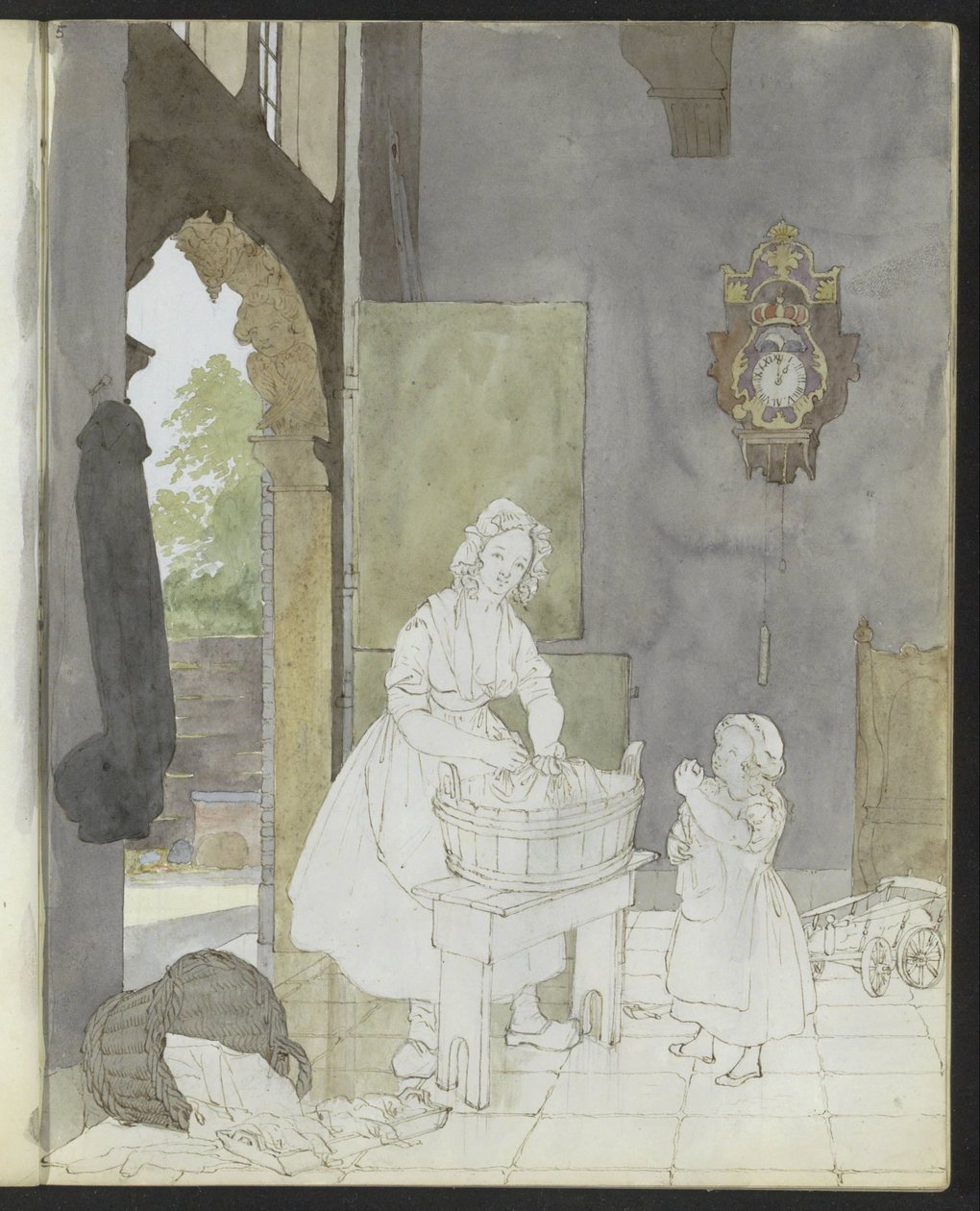 pradlena od Hendrik Abraham Klinkhamer