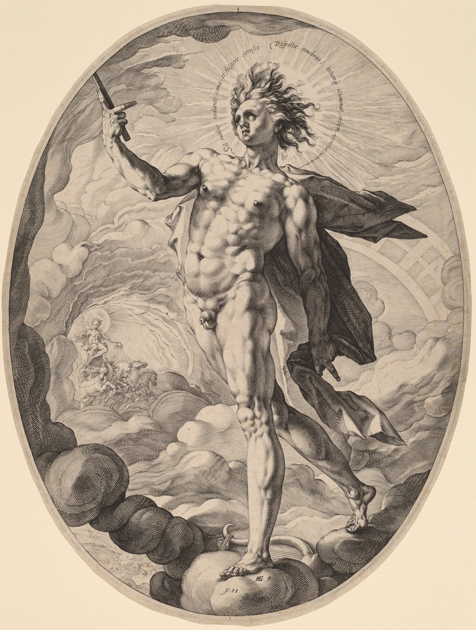 Apollo od Hendrik Goltzius