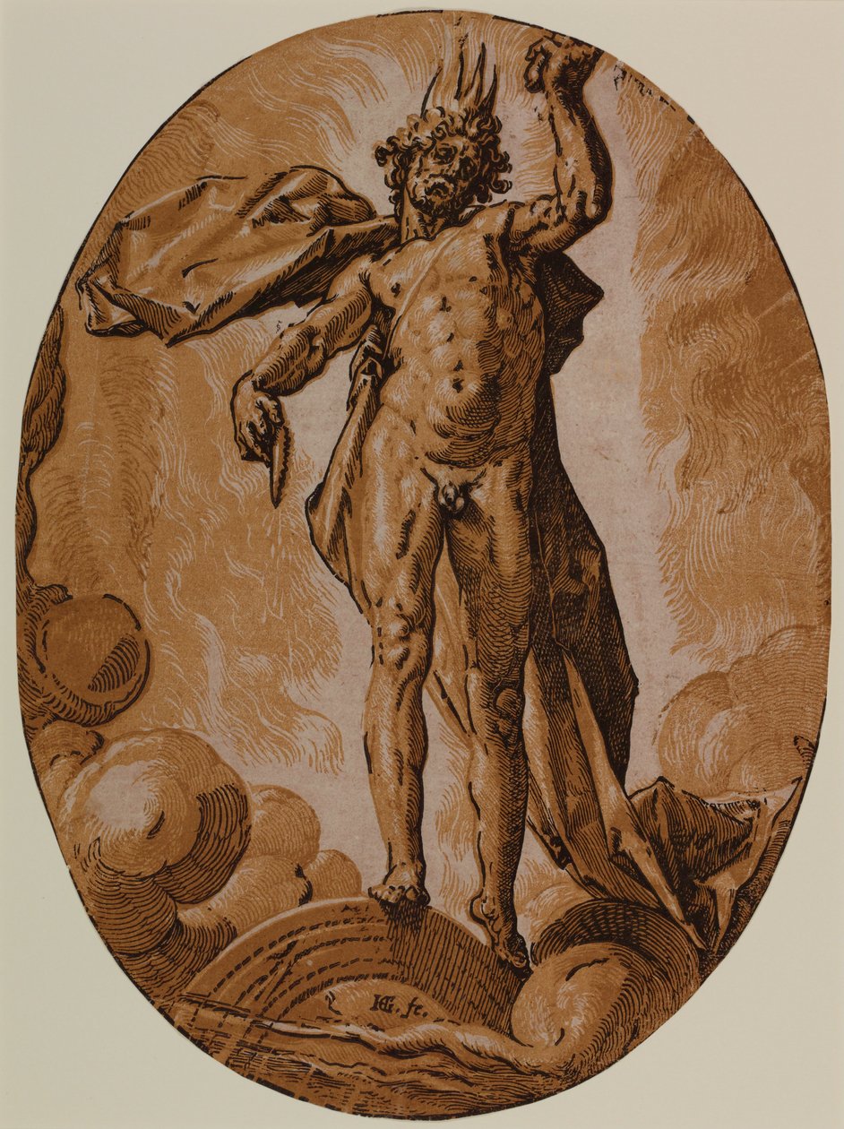 Den (Helios) od Hendrik Goltzius