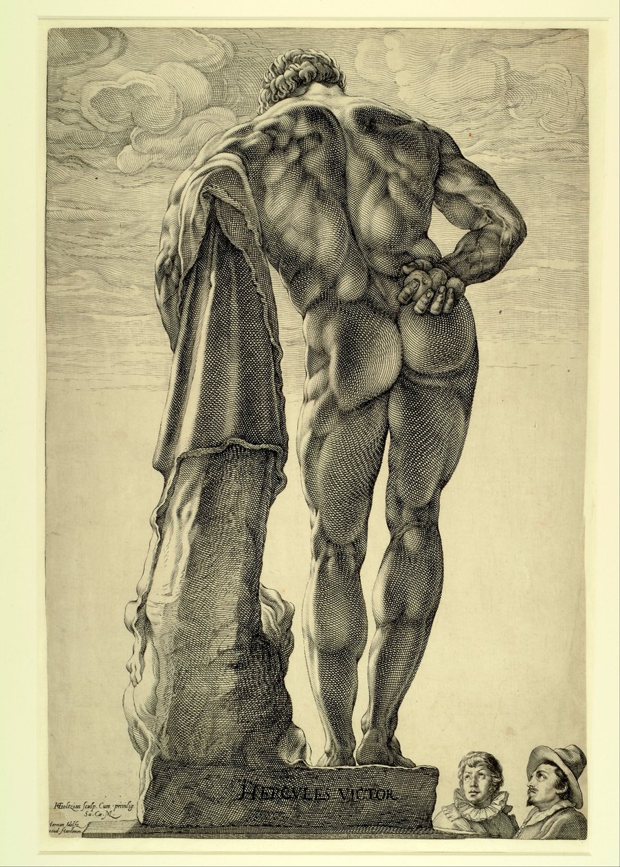 Farnese Hercules od Hendrik Goltzius