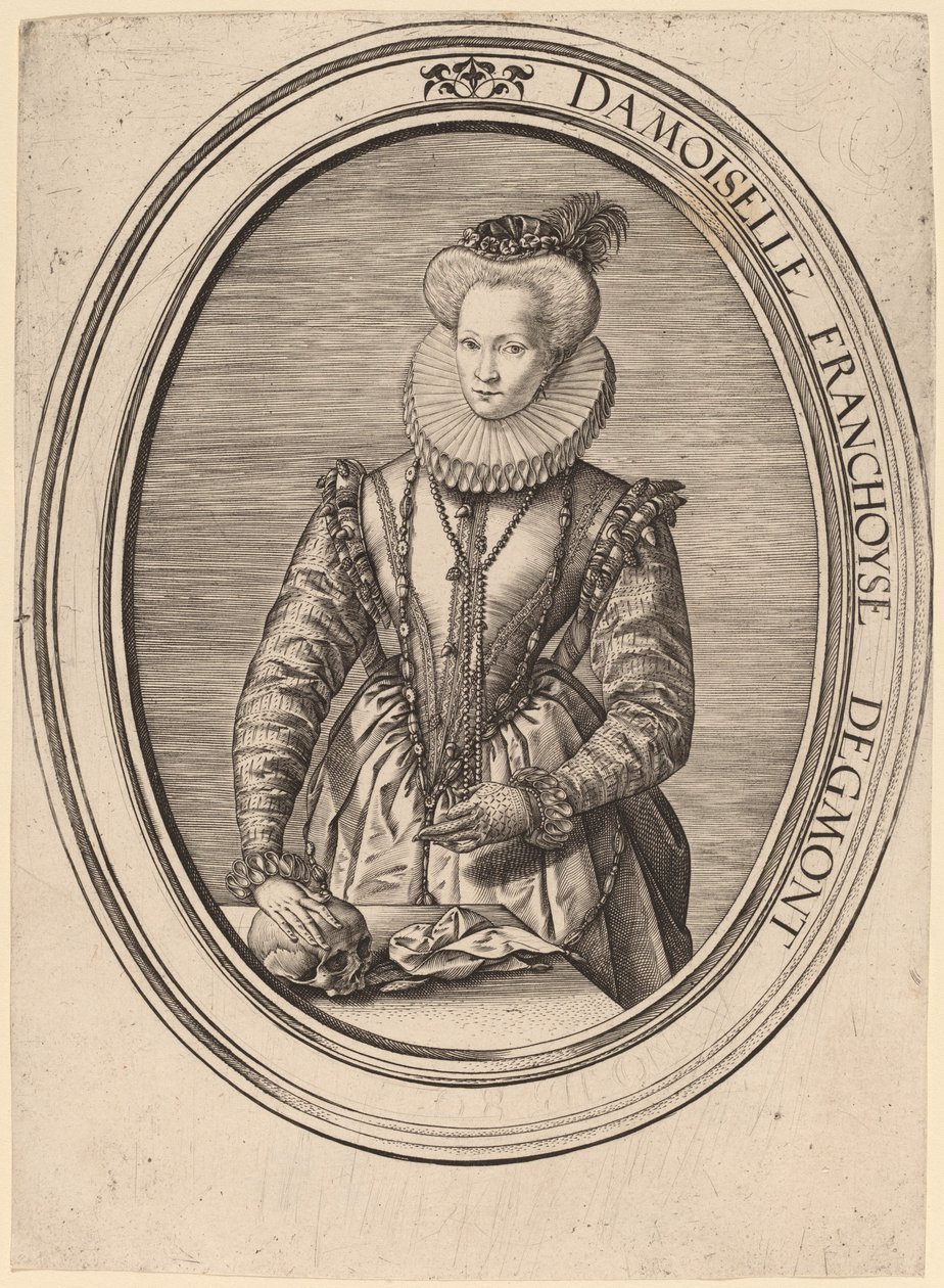 Françoise van Egmond od Hendrik Goltzius