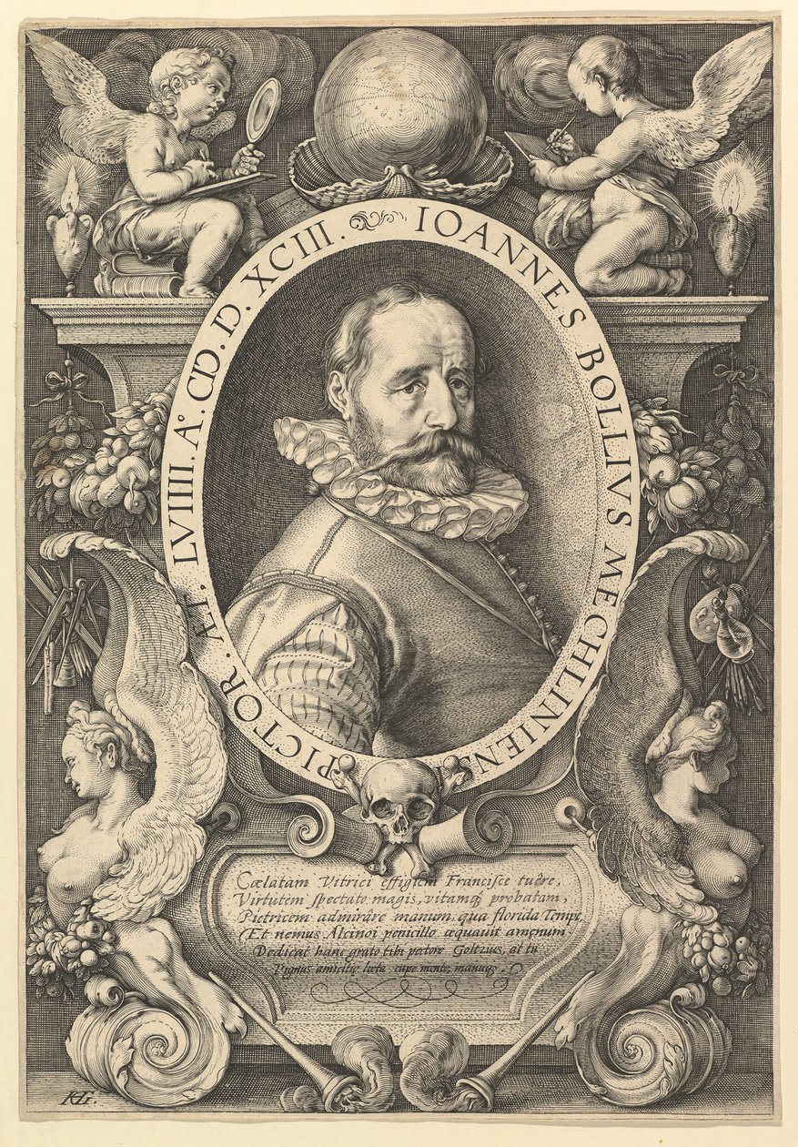 Hans Bol, 1593. od Hendrik Goltzius