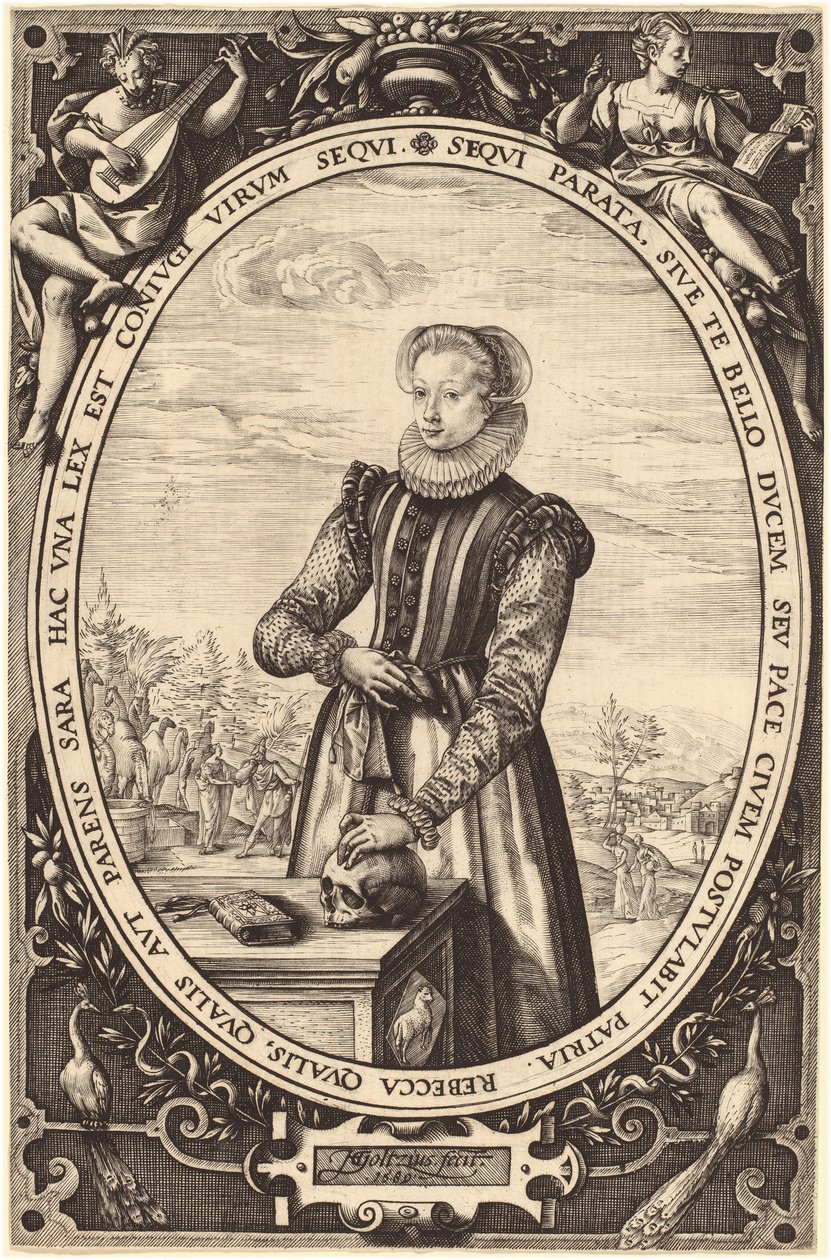 Josina Hamelsová od Hendrik Goltzius