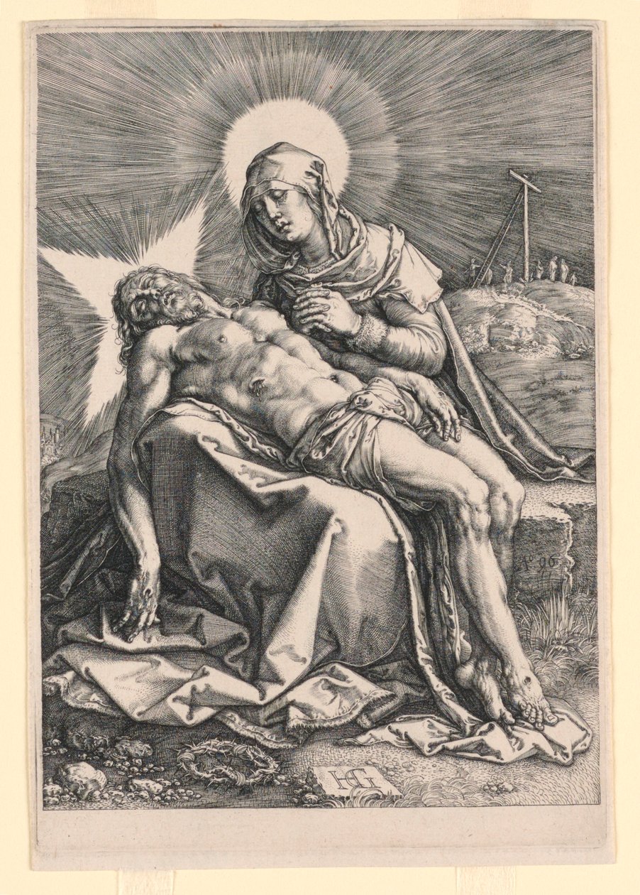 Pieta od Hendrik Goltzius