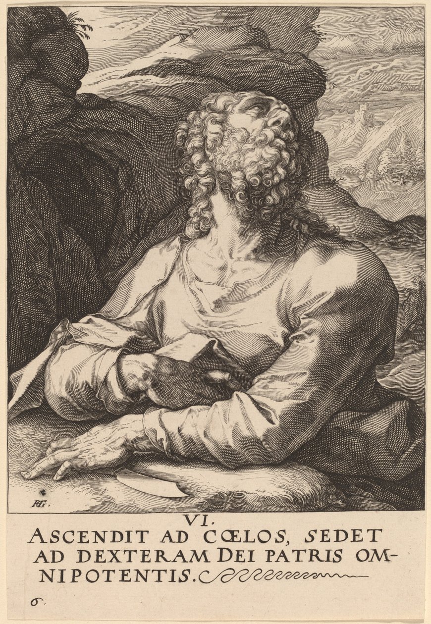 Svatý Bartoloměj od Hendrik Goltzius