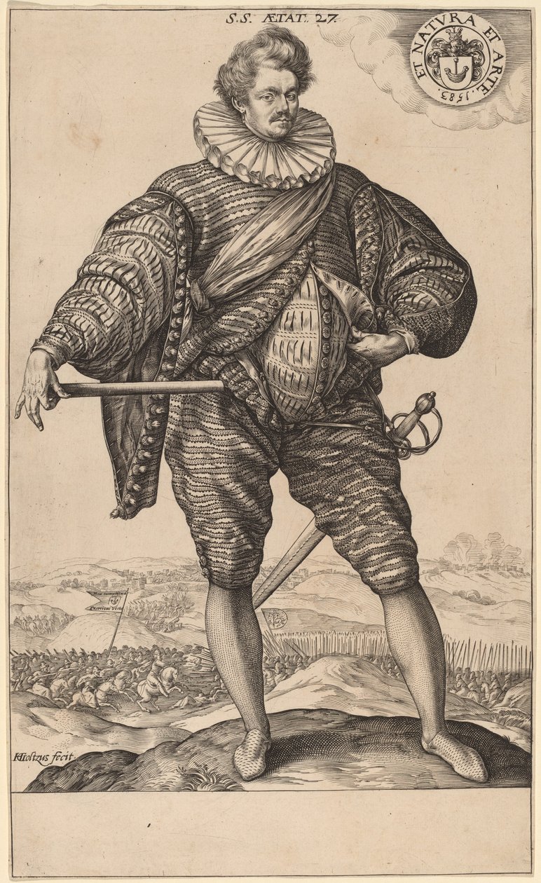 Stanislaw Sobocki (?) od Hendrik Goltzius