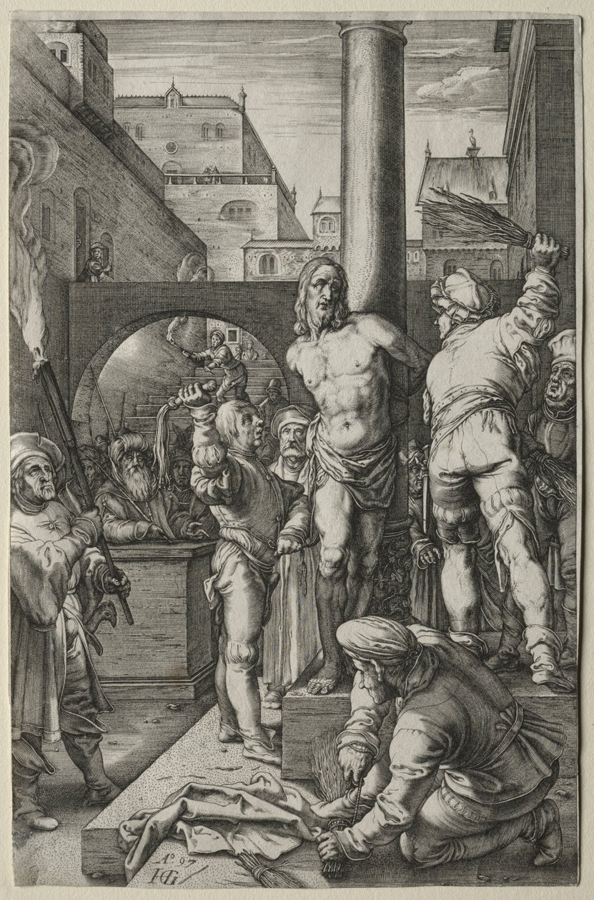 Vášeň. od Hendrik Goltzius