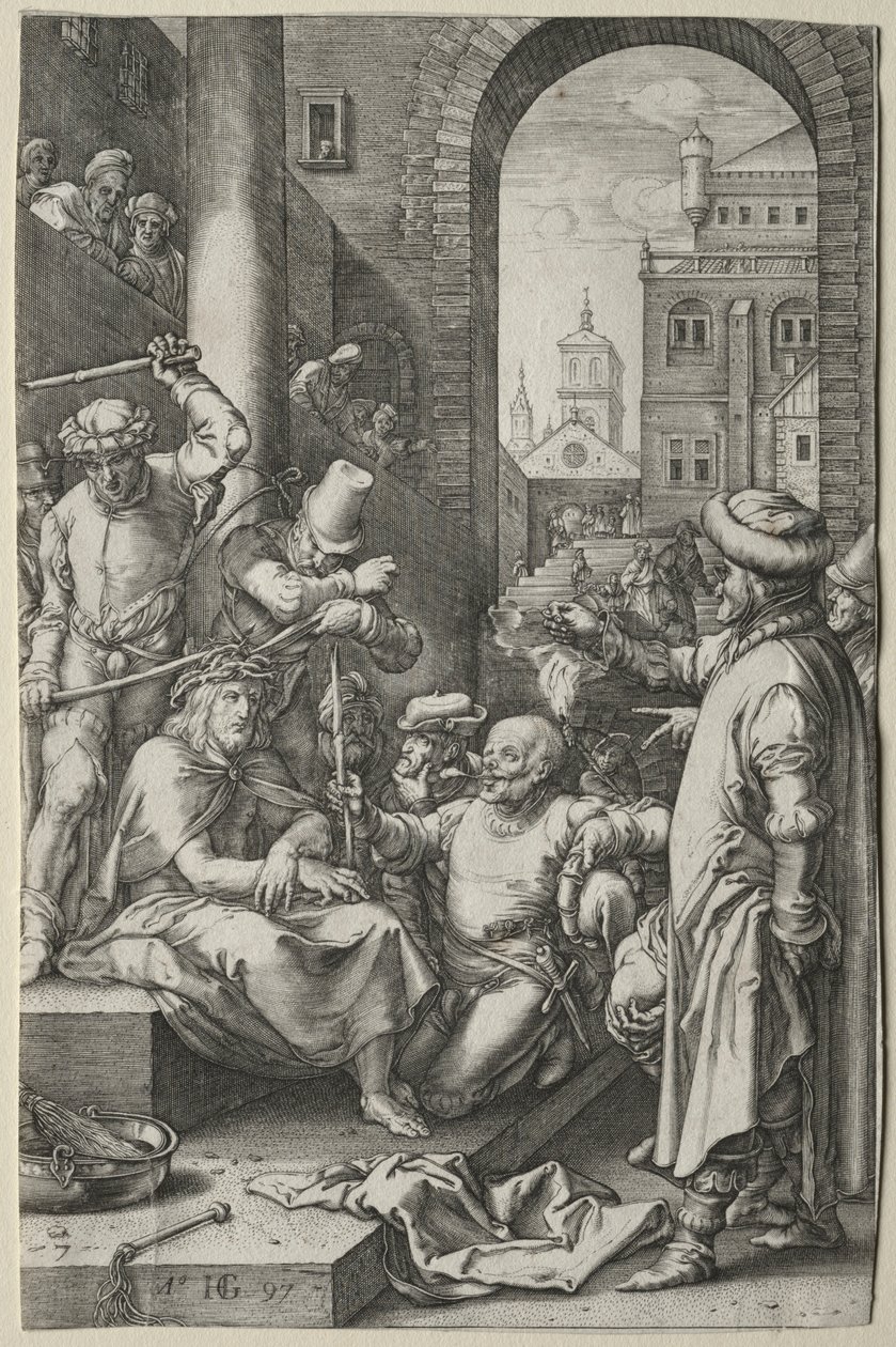 Vášeň. od Hendrik Goltzius
