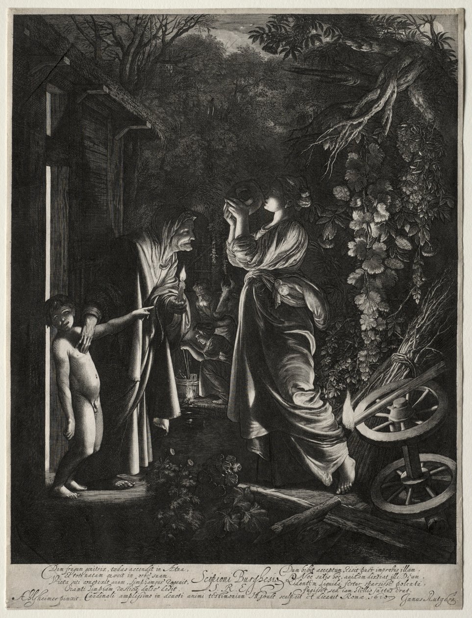 Zesměšňování Ceres. od Hendrik Goudt