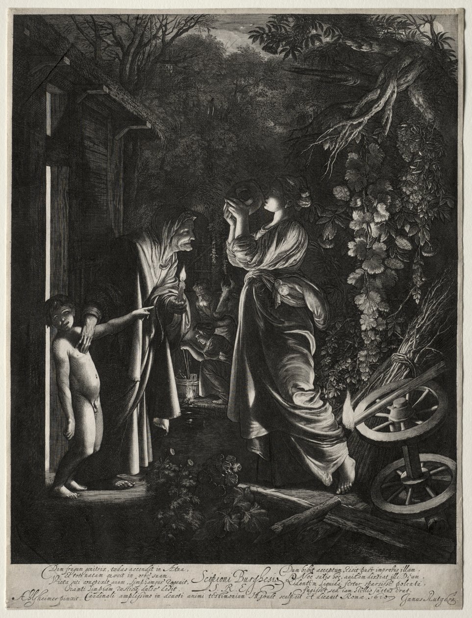 Zesměšňování Ceres od Hendrik Goudt