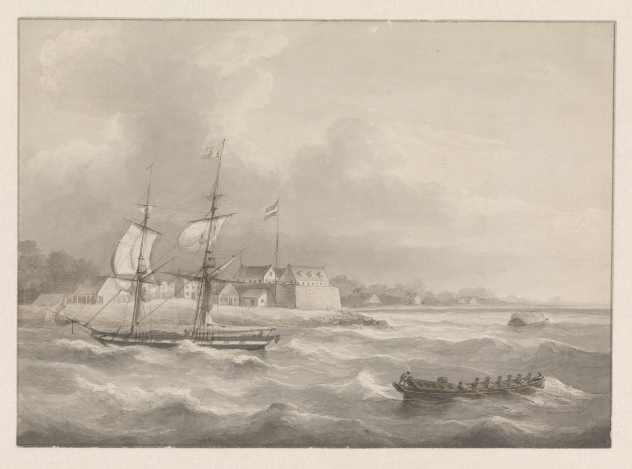 Fort Zeelandia od Hendrik Huygens