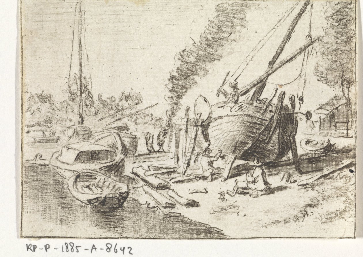 Loděnice A od Hendrik Spilman