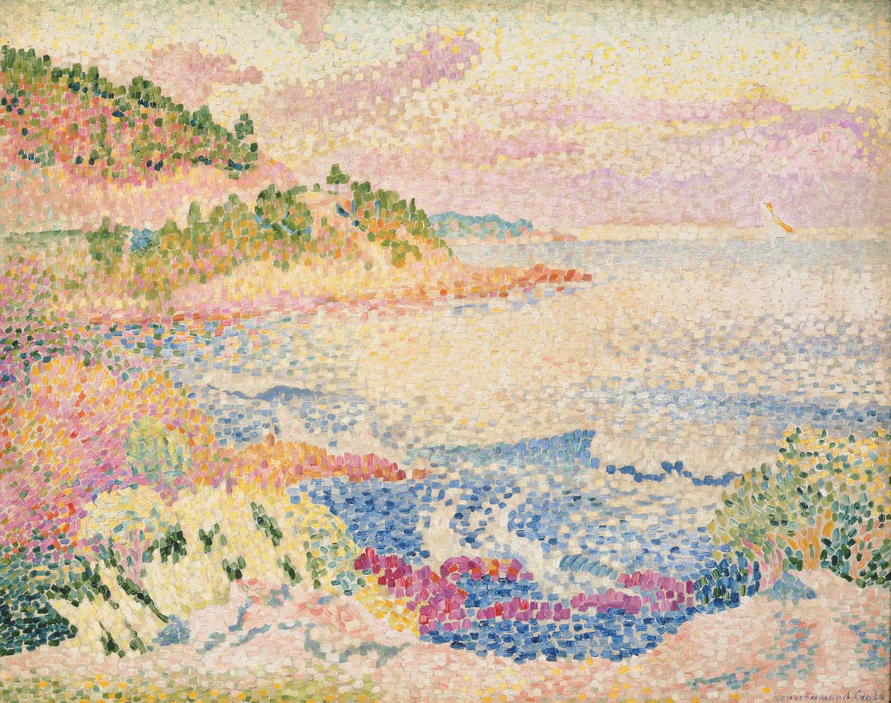 Maurové, kolem 1906-06 od Henri Edmond Cross