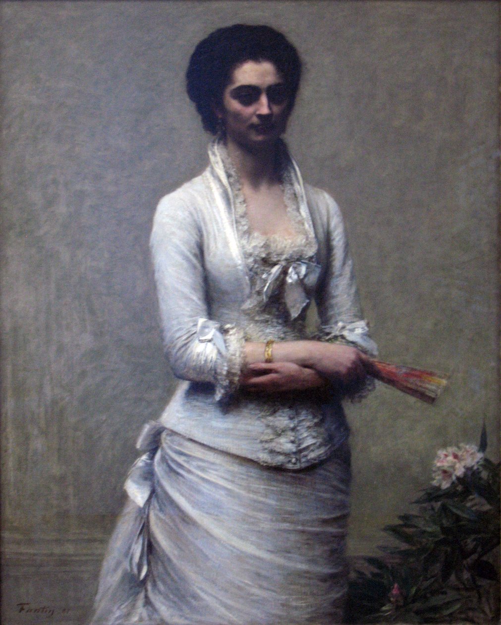 Portrét Evy Callimachus-Catargi od Ignace Henri Jean Fantin Latour