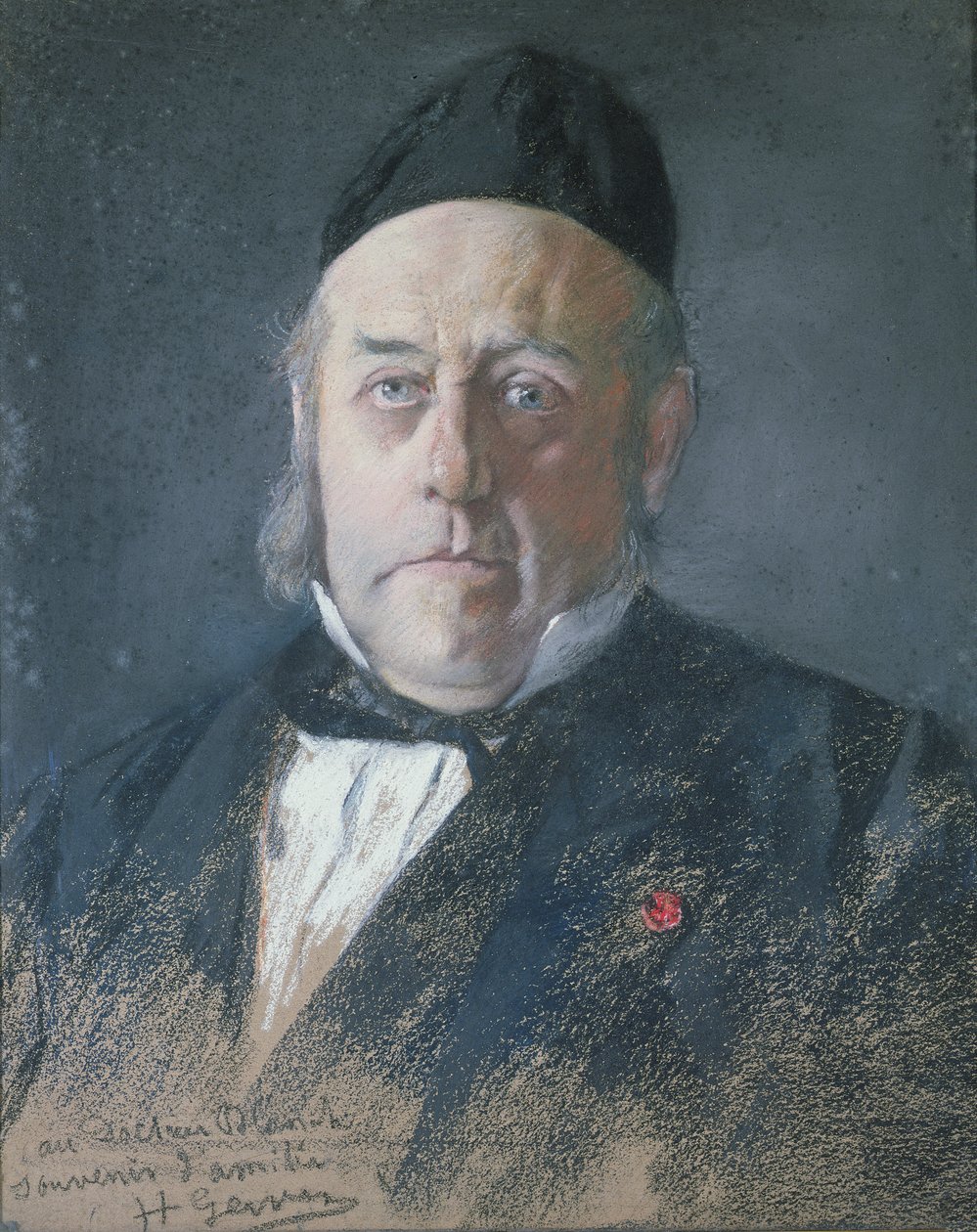 Antoine-Emile Blanche (1820-93) (pastel na papíře) od Henri Gervex