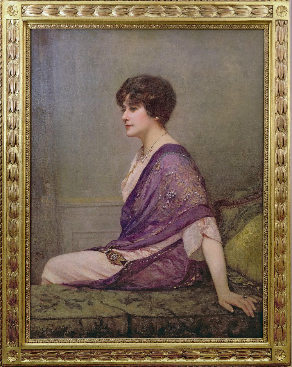 Portrét módního návrháře Madame Paquin (1869-1936) od Henri Gervex