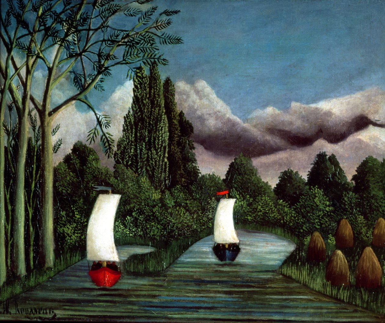 The Banks of the Oise, 1905 od Henri Rousseau