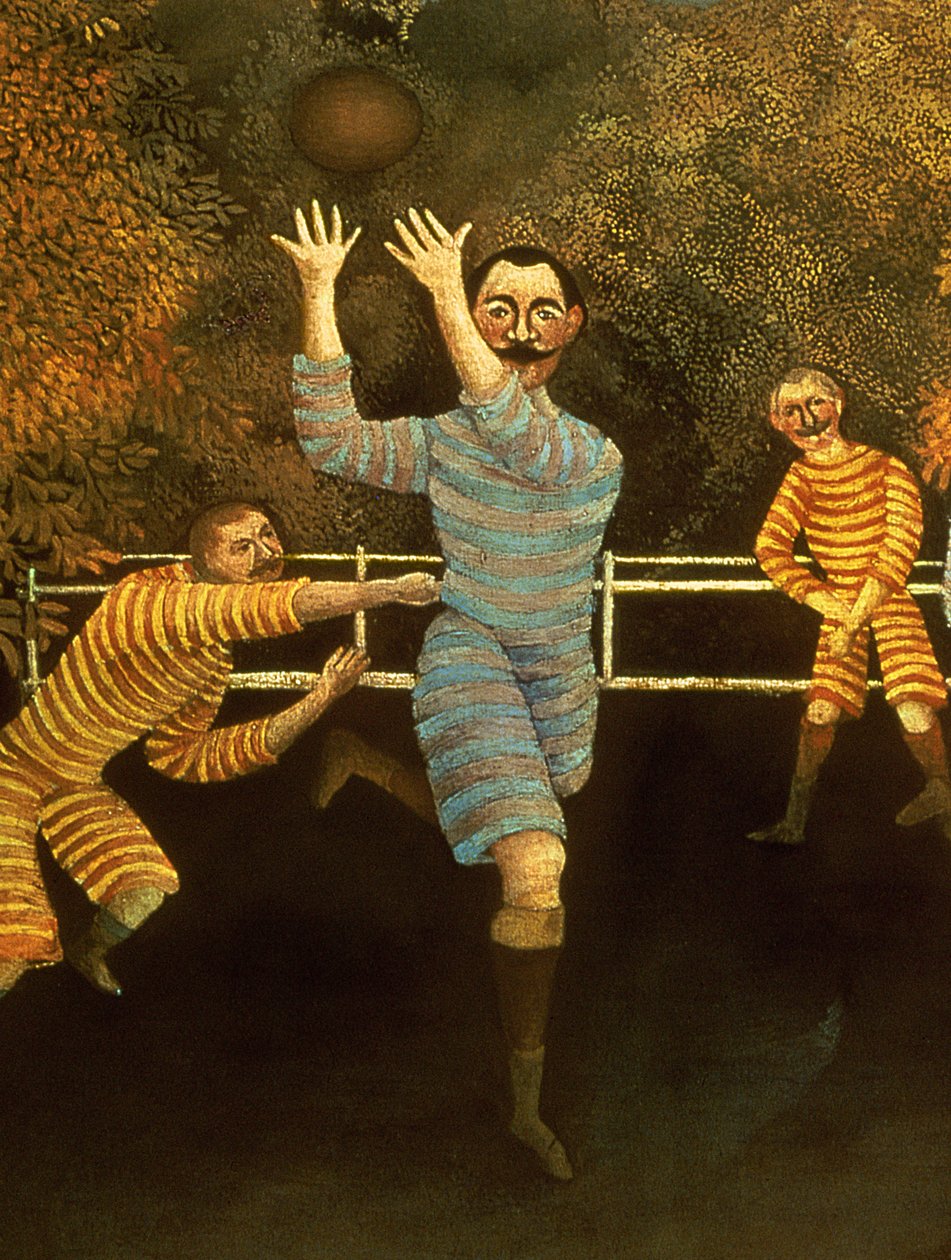 Fotbalisté, 1908 (detail 120790) od Henri Rousseau