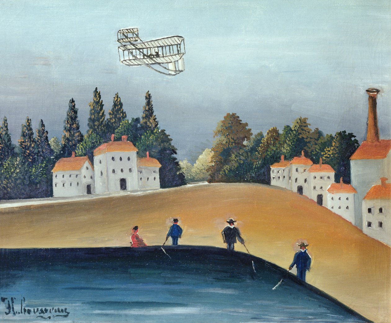 Rybáři, kolem 1908-09 (viz také 309520) od Henri Rousseau