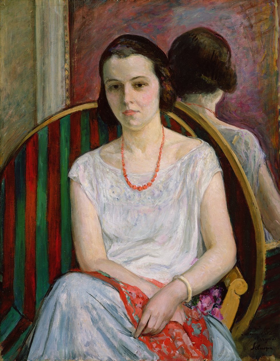 Portrét ženy od Henri Lebasque