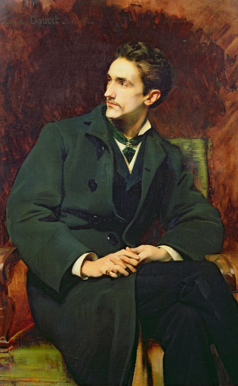 Portrét Roberta (1855-1921) hrabě z Montesquiou-Fezensac, 1879 od Henri Lucien Doucet