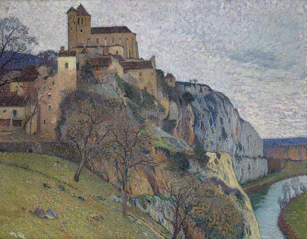 Saint-Cirq-la-Popie od Henri Martin