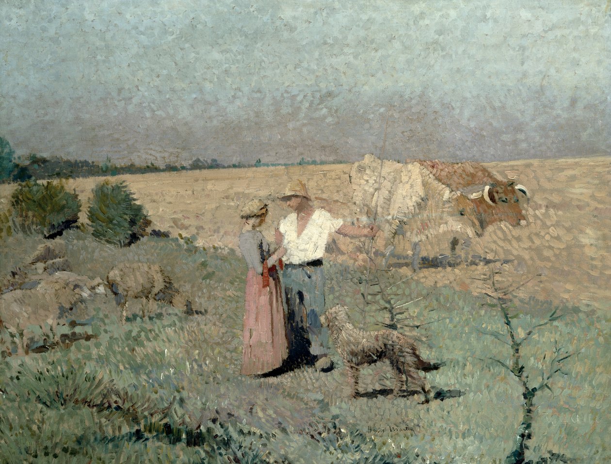 Pastýři od Henri Martin