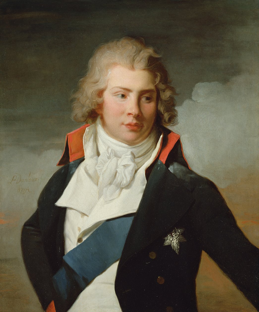 Portrét prince Augusta Fredericka od Henri Pierre Danloux