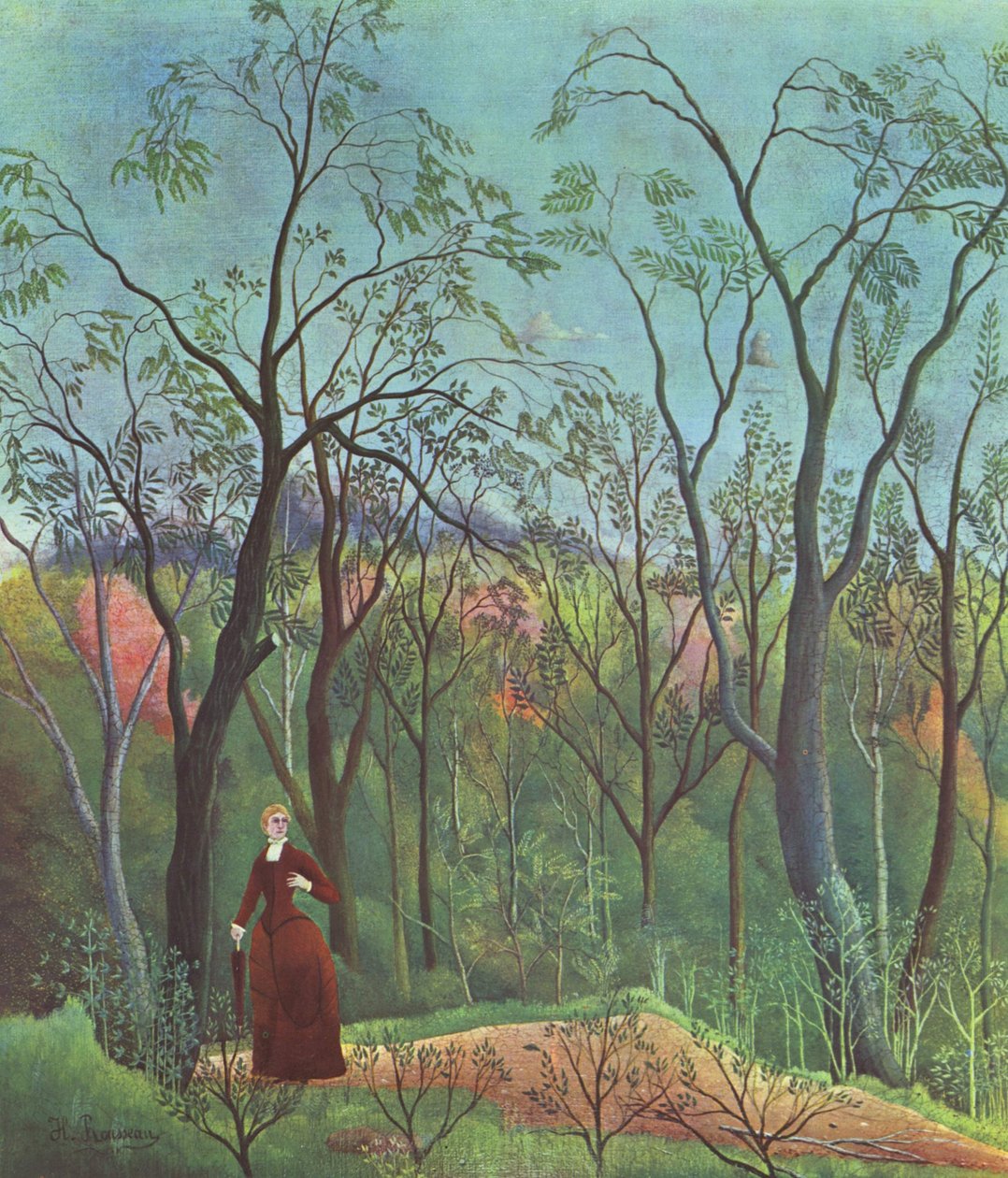 Na okraji lesa od Henri Rousseau