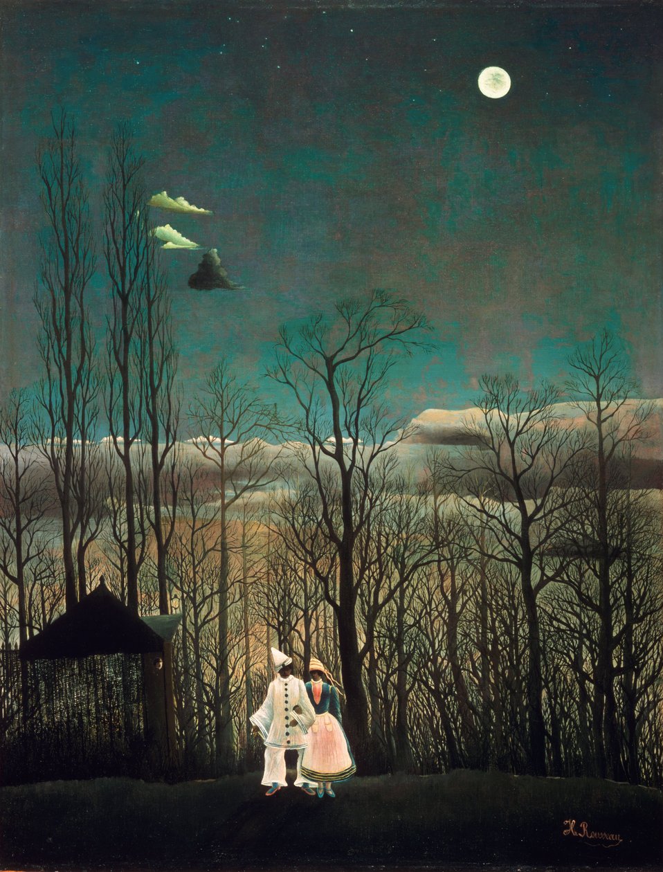 Karnevalový večer od Henri Rousseau