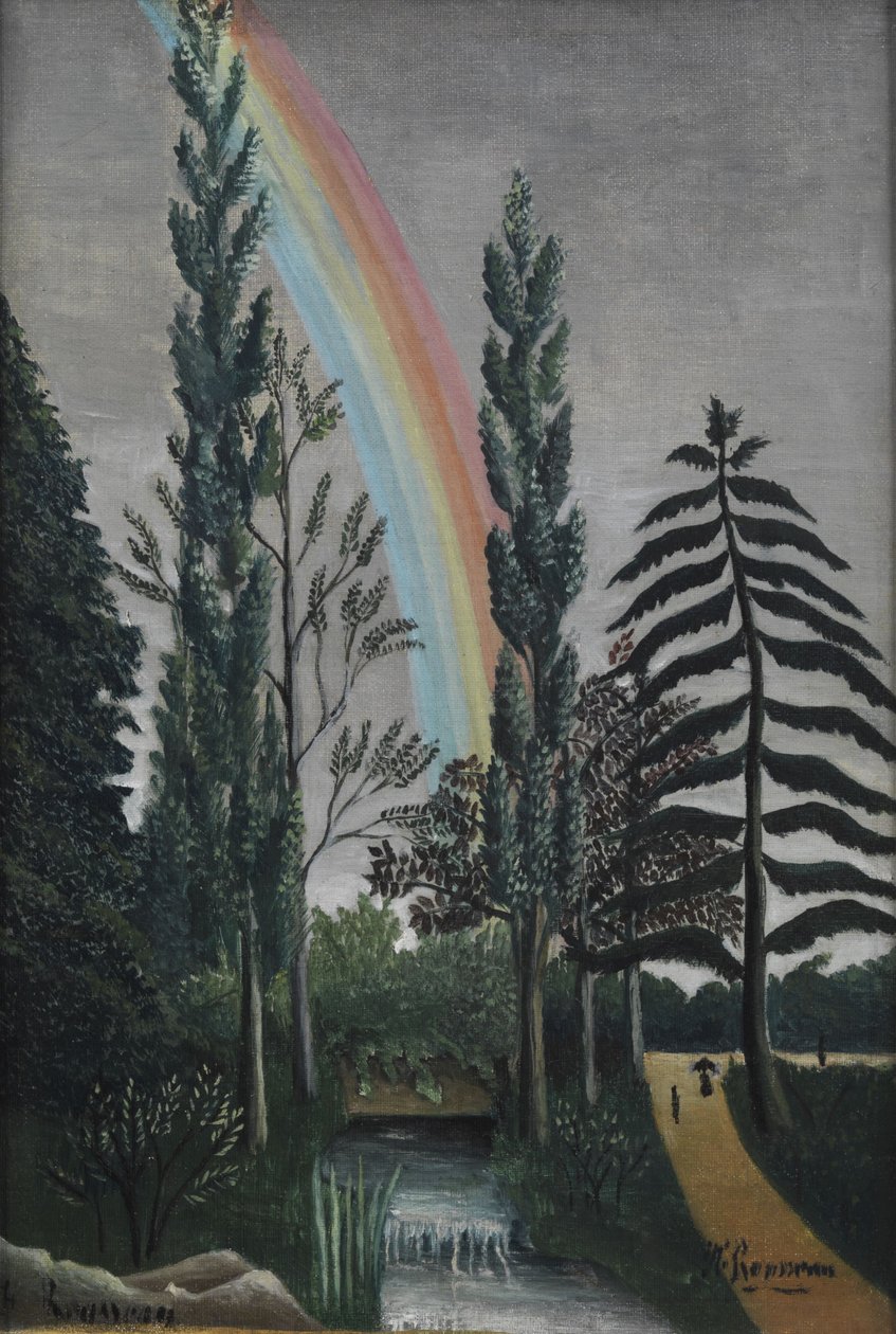 Jezero Daumesnil od Henri Rousseau