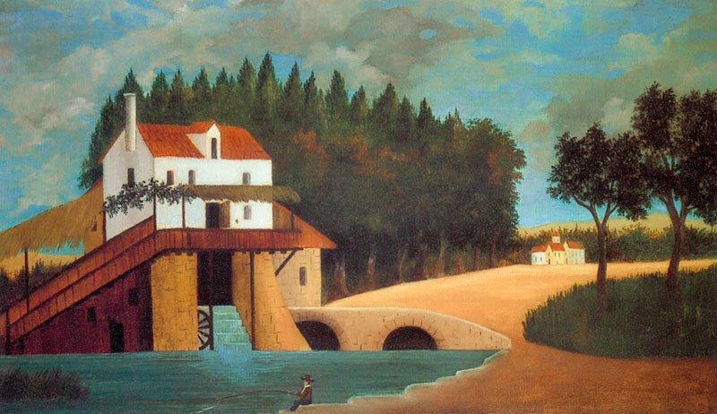 Mlýn od Henri Rousseau