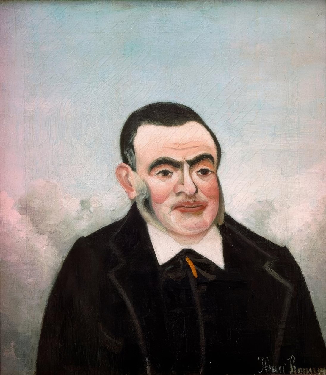 Portrét muže od Henri Rousseau