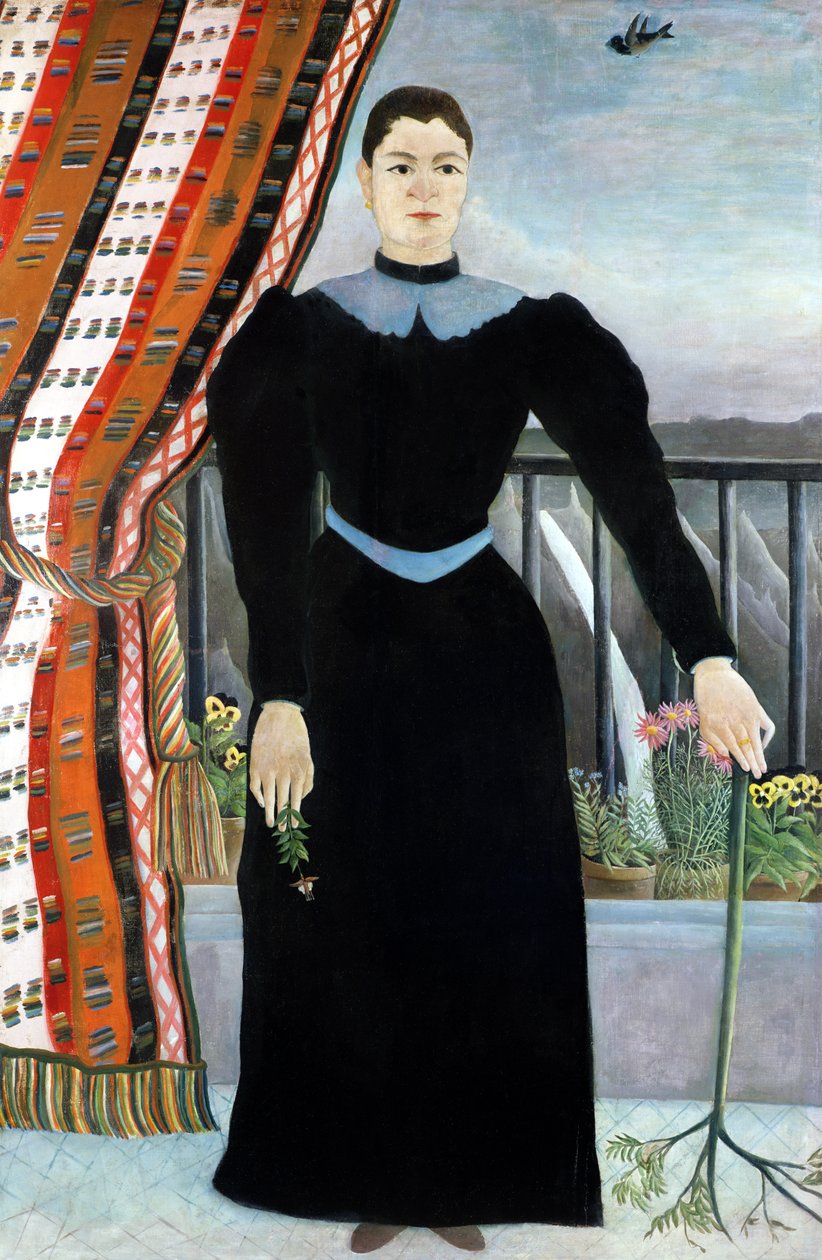 Portrét ženy, 1895 od Henri Rousseau