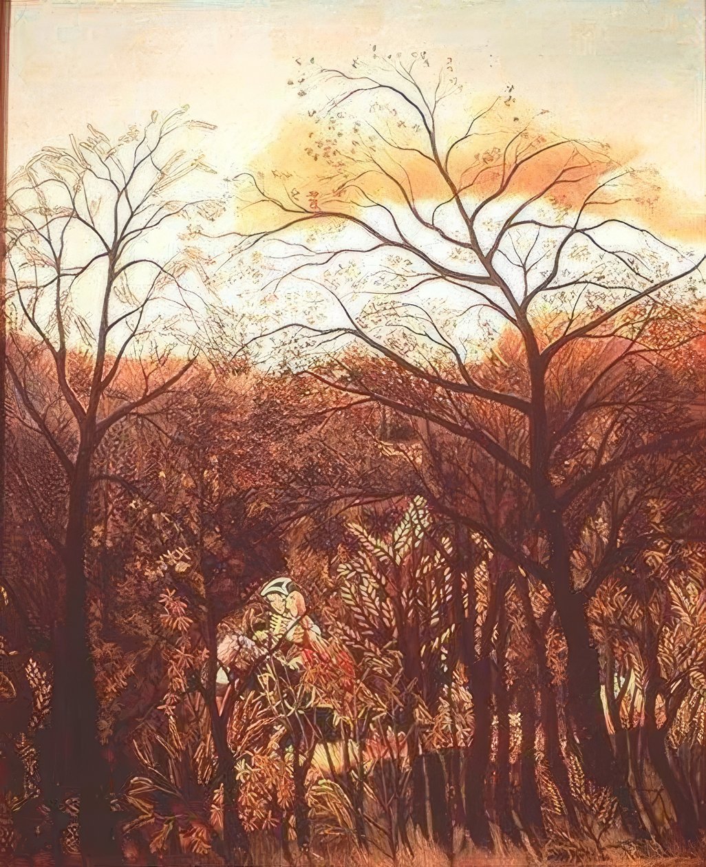 Seznamte se v lese od Henri Rousseau