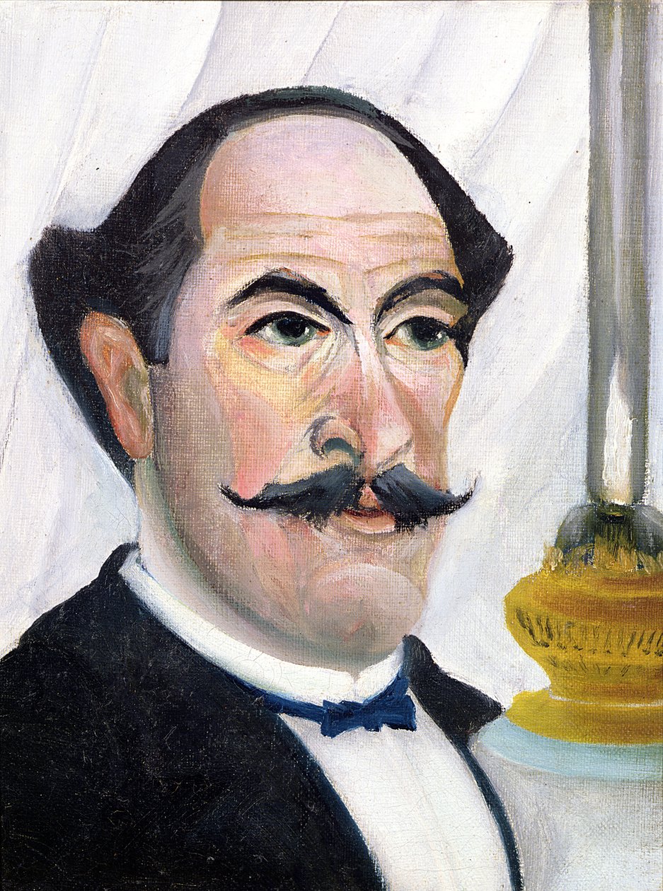 Autoportrét, cca 1900-03 (pár viz 83695) od Henri Rousseau