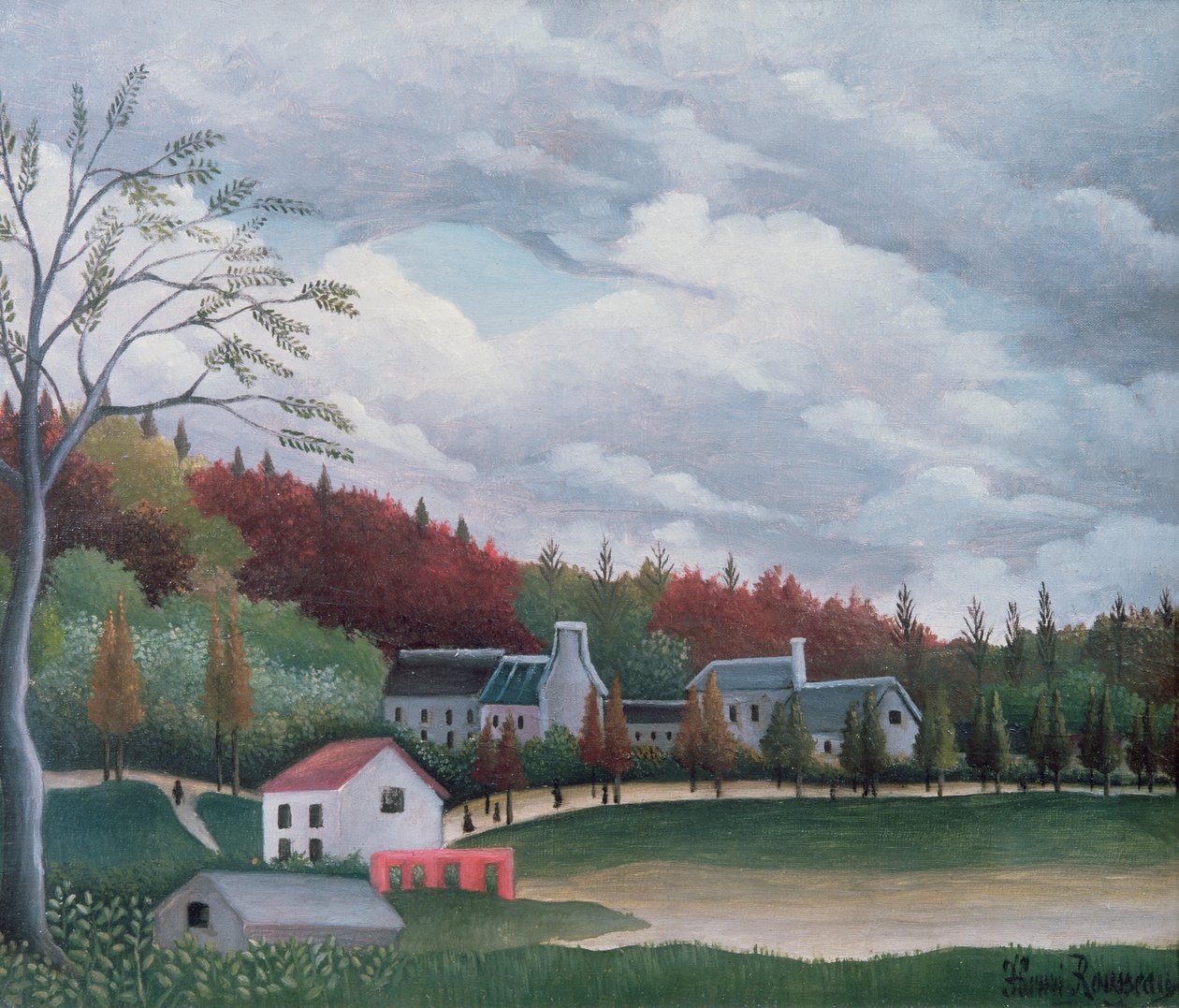 Bievre v Gentilly, kolem roku 1895 od Henri Rousseau
