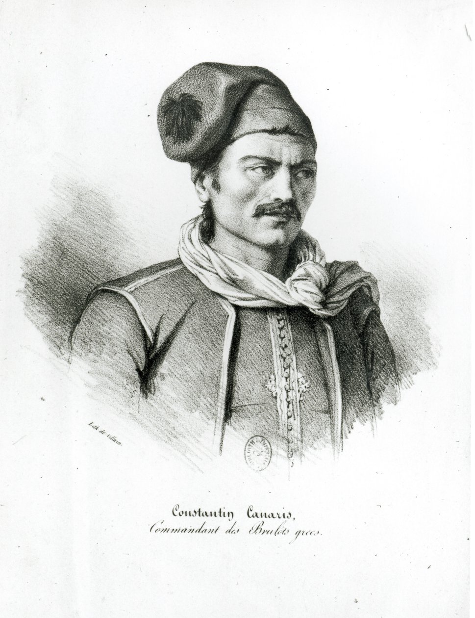 Constantine Kanaris (1790-1877) od Henri Villain