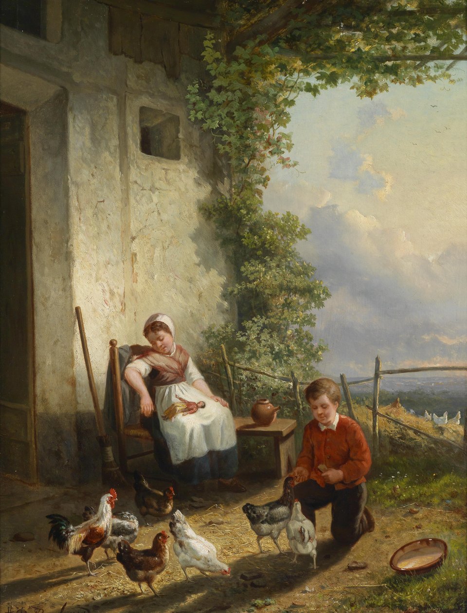 Idylický venkovský život od Henri de Beul