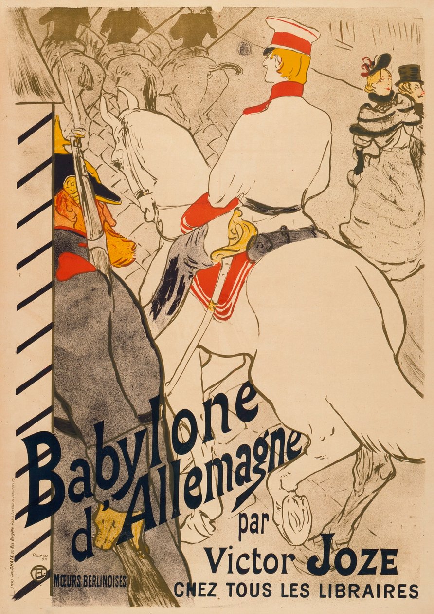 Babylon Německa od Henri de Toulouse Lautrec