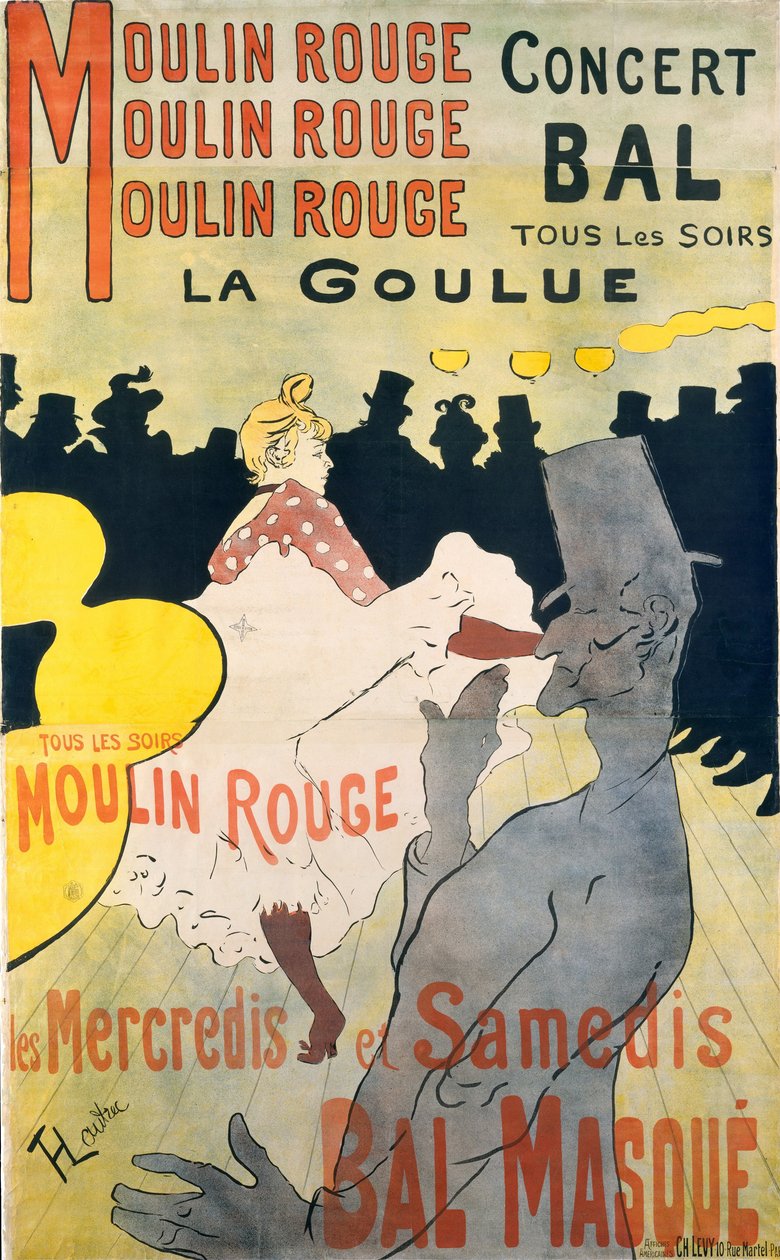 Žrout od Henri de Toulouse Lautrec