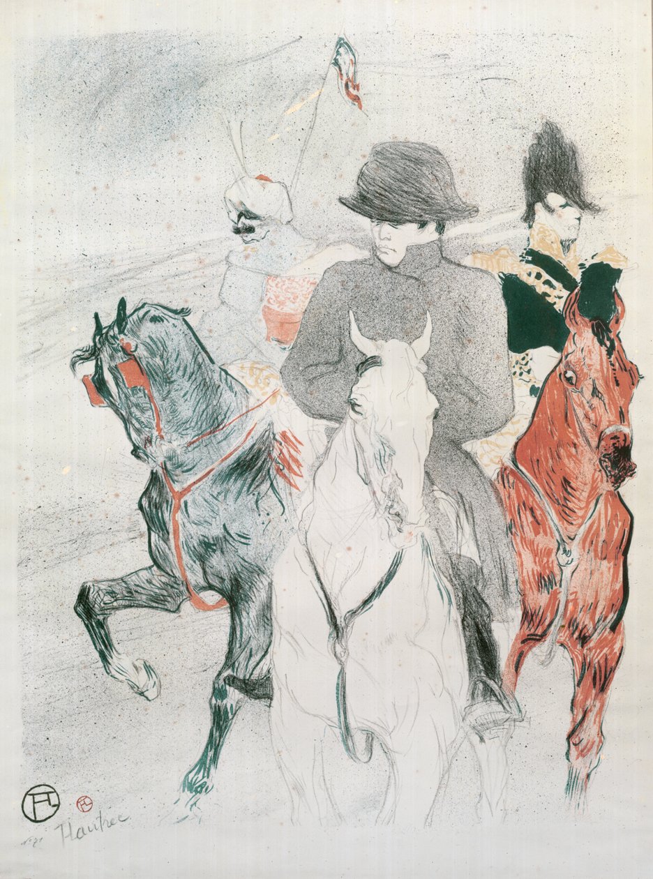 Plakát k propagaci životopisu profesora Sloana „Život Napoleona“; vydal The Century Company, New York; Napoleon Bonaparte (1769-1821), 1895 (barevná litografie) od Henri de Toulouse Lautrec