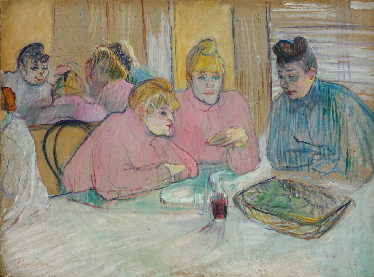 Dámy v jídelně od Henri de Toulouse Lautrec