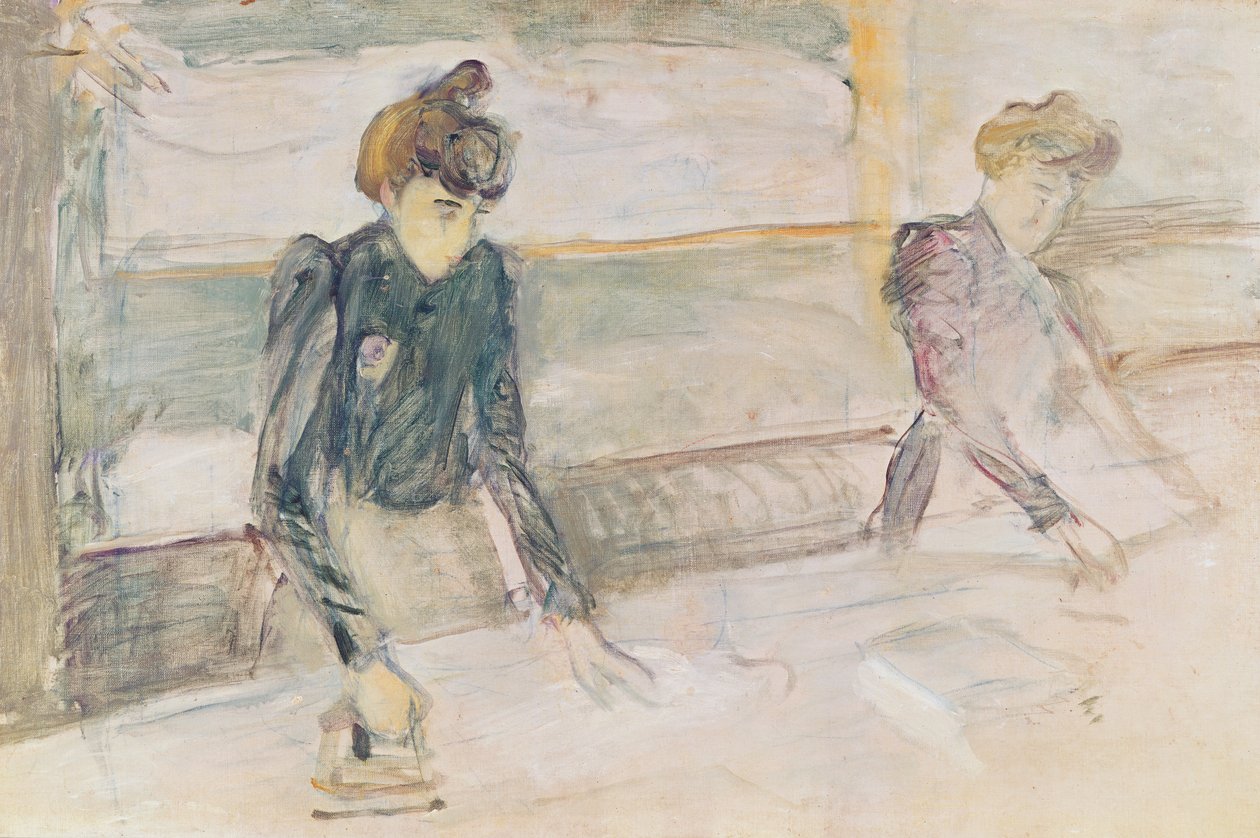 Prádelny od Henri de Toulouse Lautrec