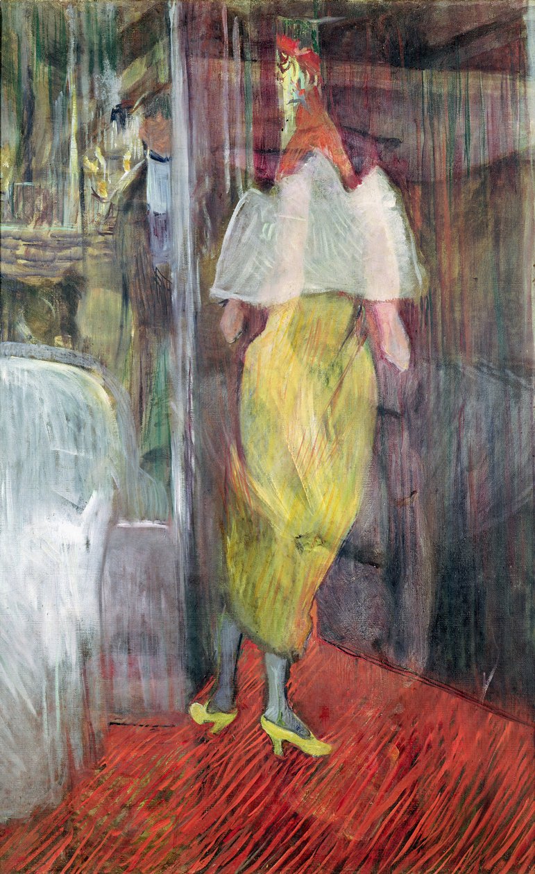 Žena vstupující do lóže v divadle, 1894 od Henri de Toulouse Lautrec