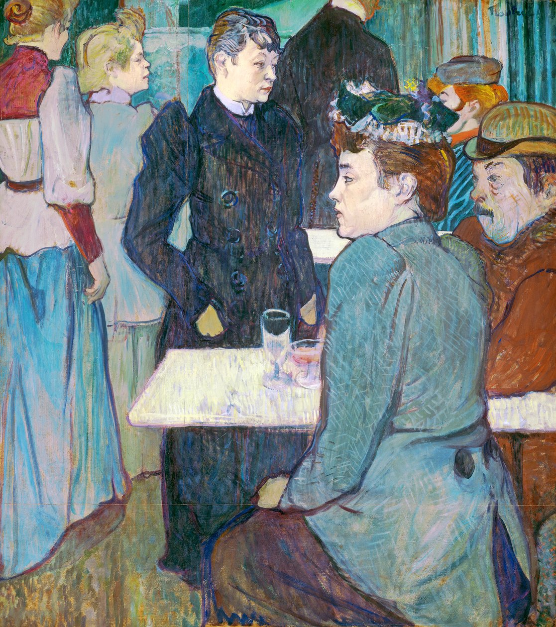Roh Moulin de la Galette, 1892 (olej na kartonu) od Henri de Toulouse Lautrec