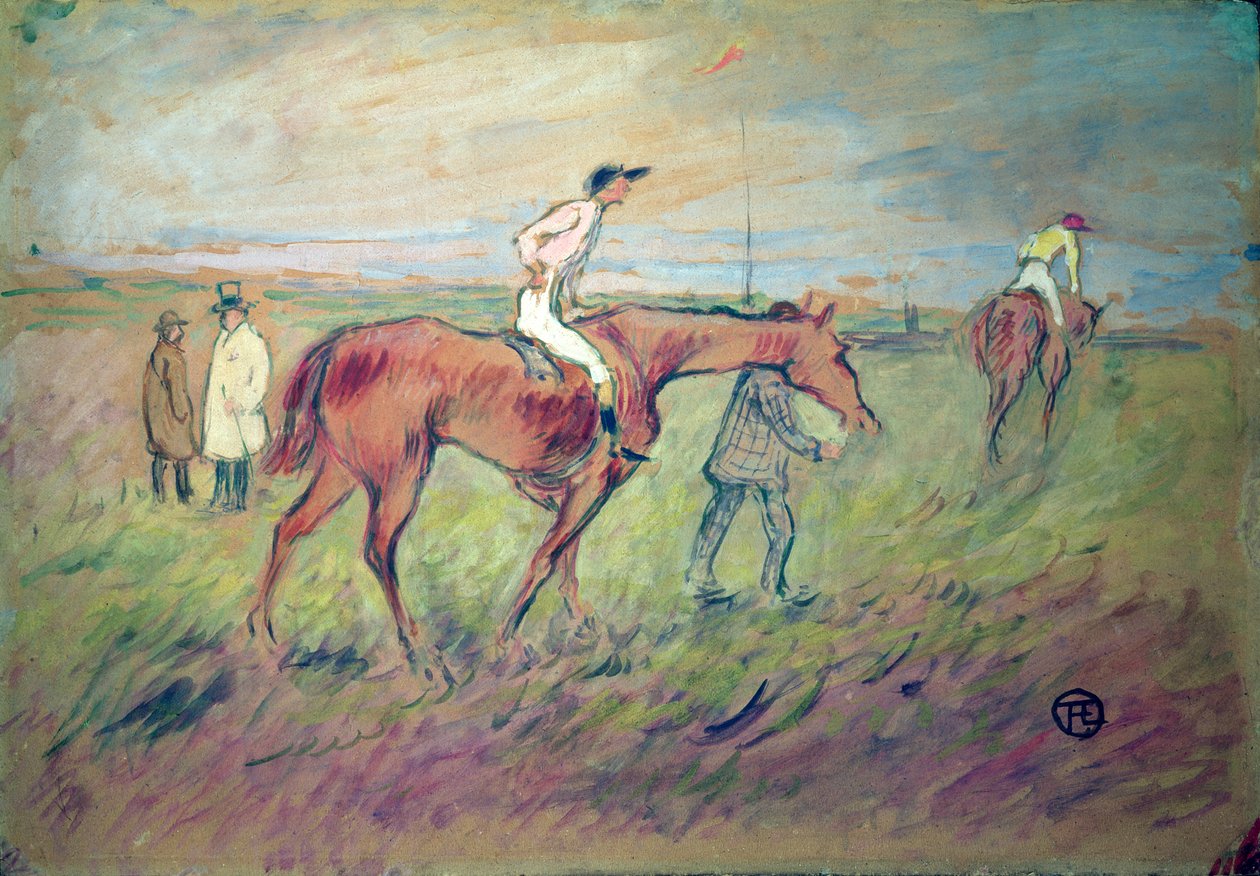 Na závodech od Henri de Toulouse Lautrec