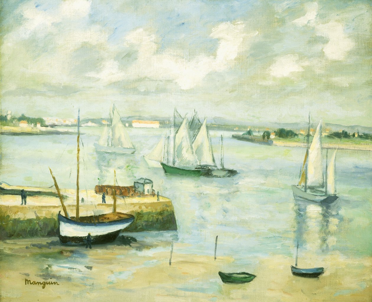 Concarneau od Henri Charles Manguin